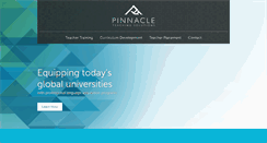 Desktop Screenshot of pinnacleteachingsolutions.com